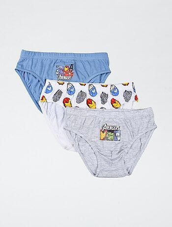 pack de 3 slips 'Marvel 'Avengers' de algodón