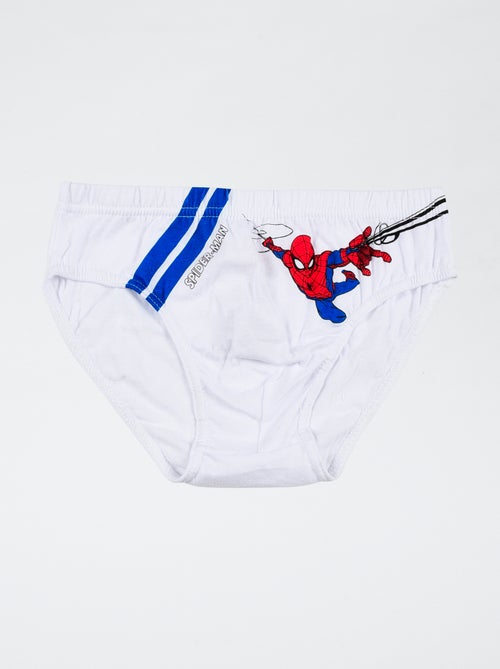 pack de 3 slips 'Marvel' Spiderman' en algodón - Kiabi