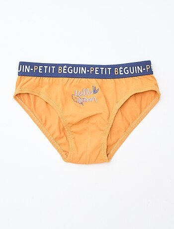 Pack de 3 slips 'Petit Béguin'