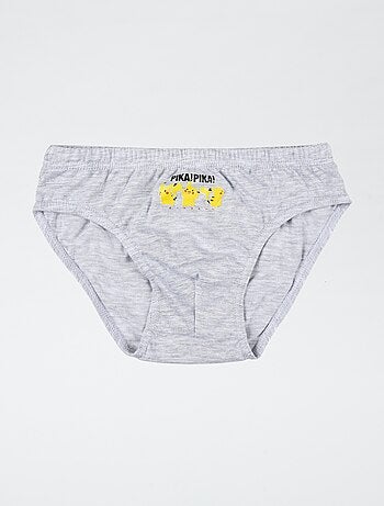 pack de 3 slips 'Pokémon' de algodón