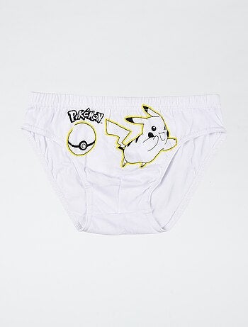 pack de 3 slips 'Pokémon' de algodón