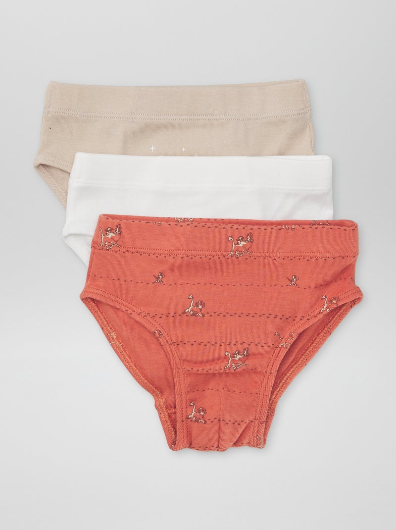 Pack de 3 slips 'Simba' de 'Disney' simba - Kiabi