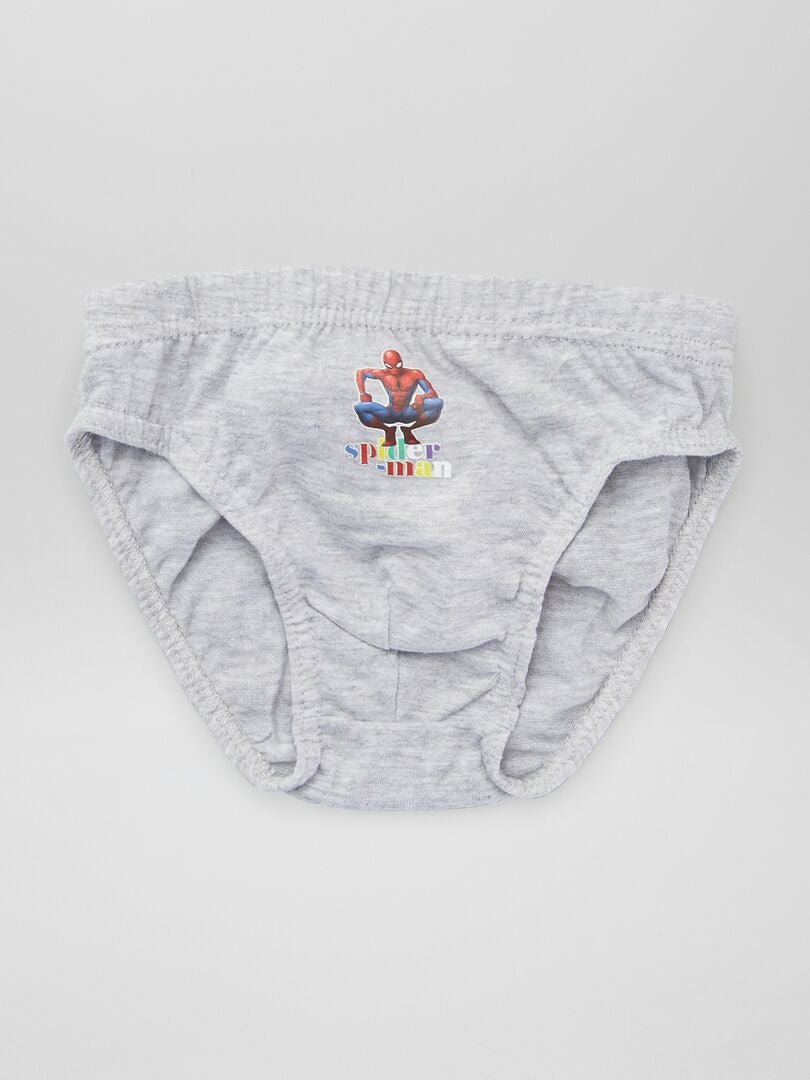 Pack de 3 slips 'Spider-Man' AZUL - Kiabi