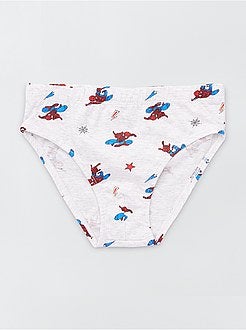 Pack de 3 slips 'Spider-Man' 'Marvel' - Kiabi