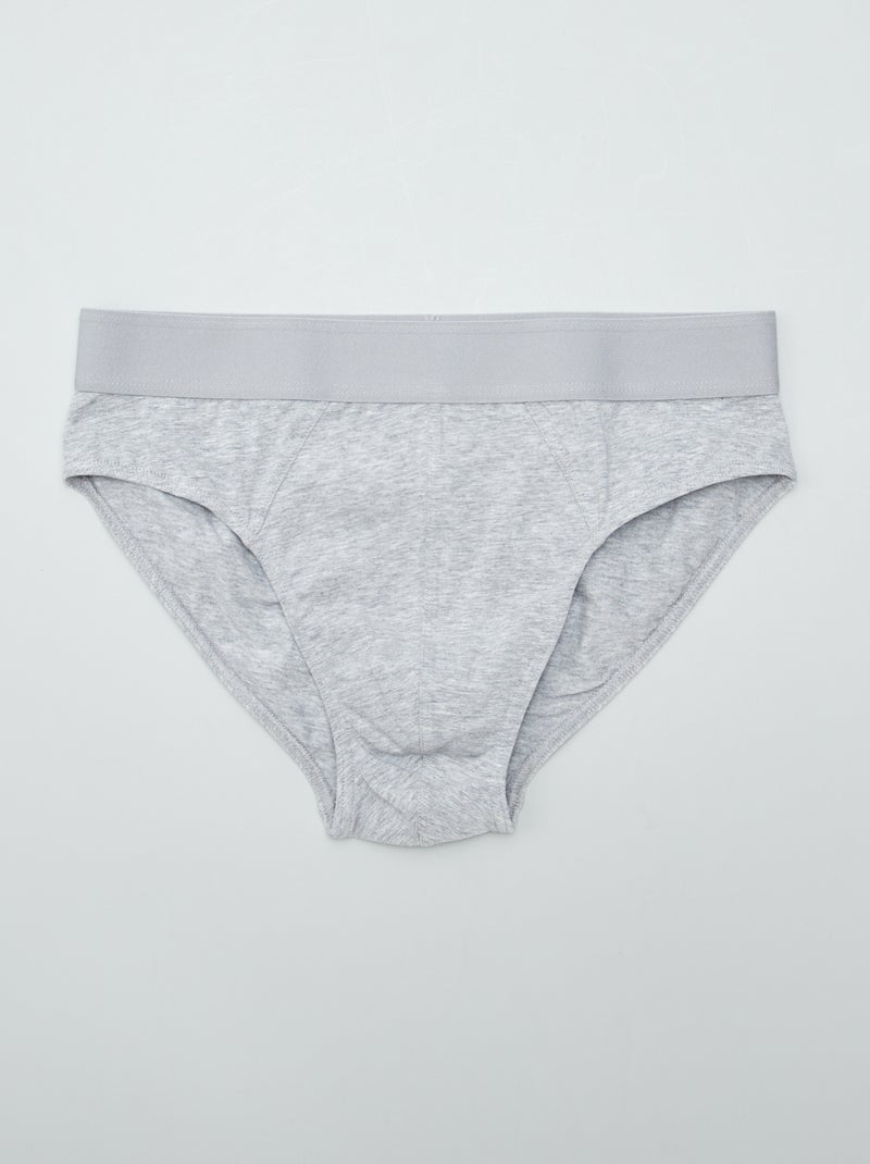 Pack de 3 slips VERDE - Kiabi