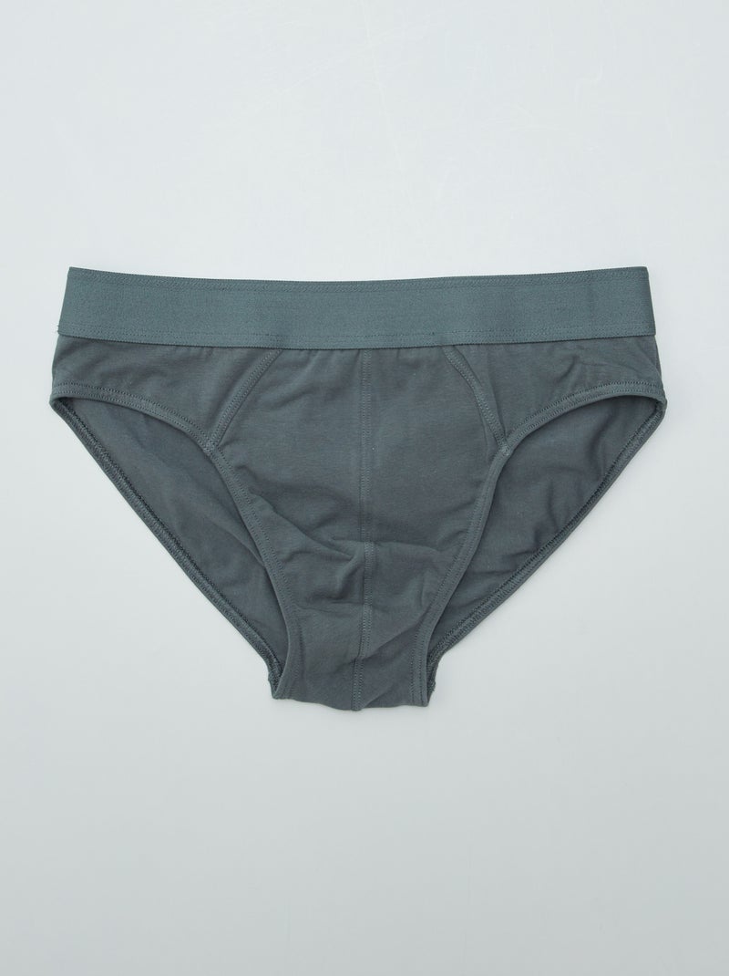 Pack de 3 slips VERDE - Kiabi