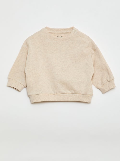 Pack de 3 sudaderas lisas - Kiabi