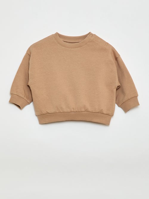 Pack de 3 sudaderas lisas - Kiabi