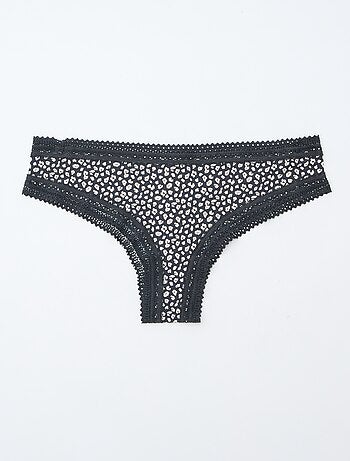 Pack de 3 tangas de microfibra estampados