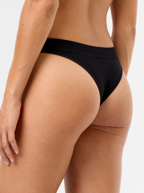 Pack de 3 tangas sin costuras - Kiabi