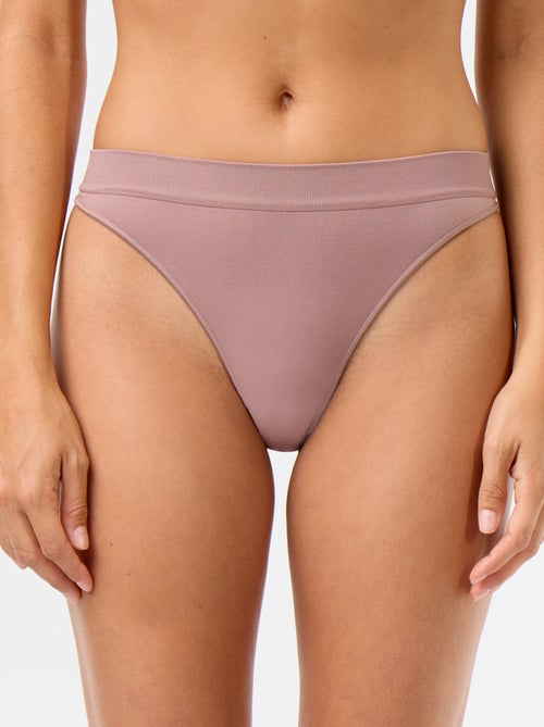 Pack de 3 tangas sin costuras - Kiabi