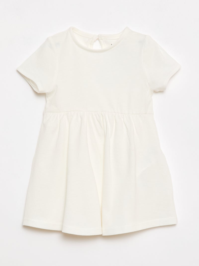 Pack de 3 vestidos Beige - Kiabi