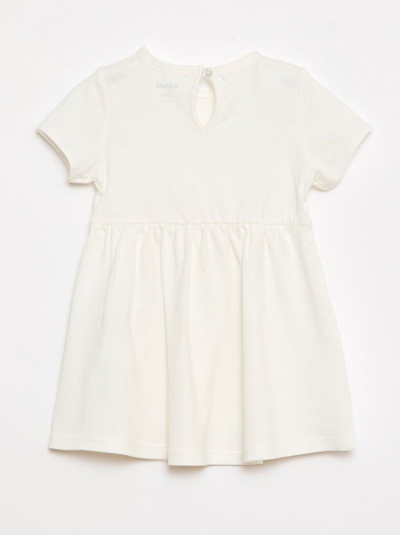 Pack de 3 vestidos Beige - Kiabi