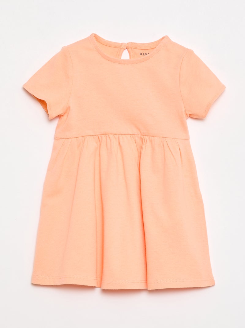 Pack de 3 vestidos Naranja - Kiabi