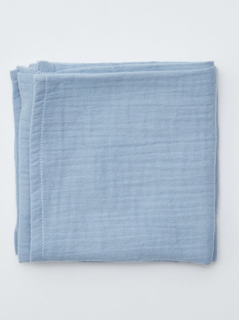 Pack de 3 muselinas de algodón BEIGE - Kiabi