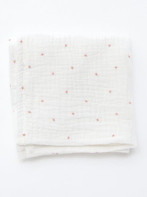 Pack de 3 muselinas de algodón - Kiabi