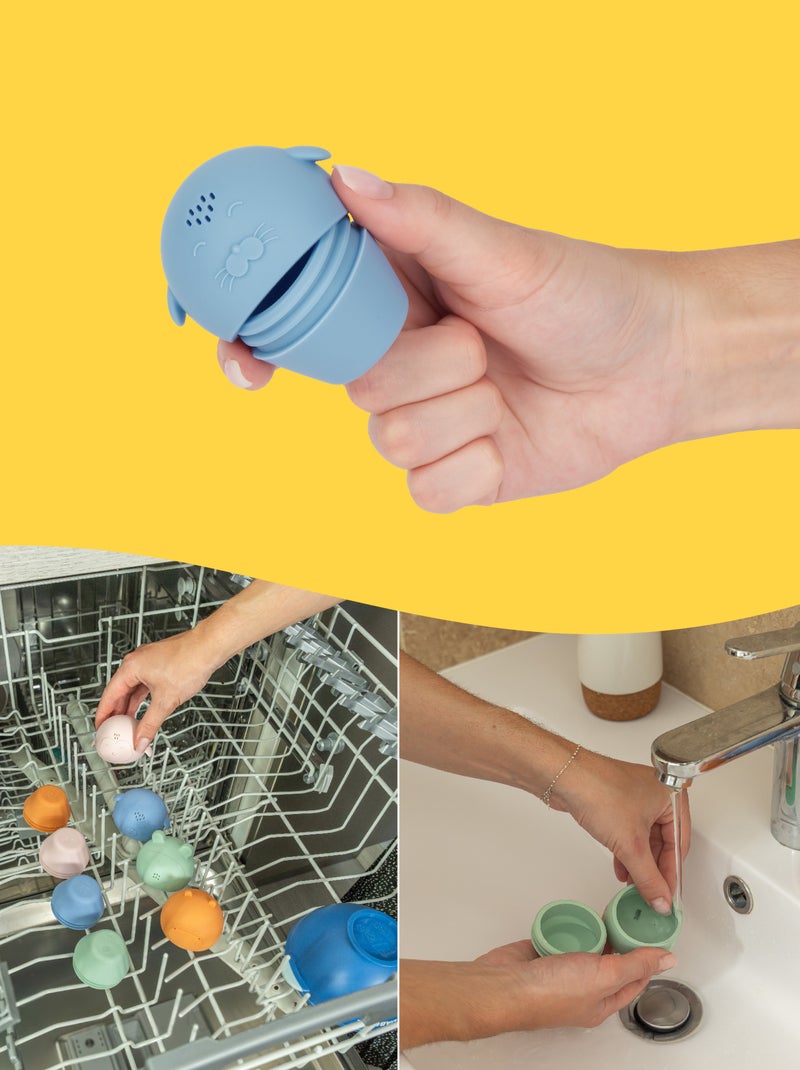 Pack de 4 aspersores para el baño BLANCO - Kiabi