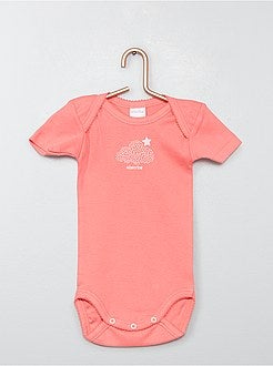 Pack de 4 bodies 'Absorba' tema 'nubes' - Kiabi