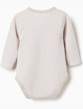 Pack de 4 bodies cruzados de algodón