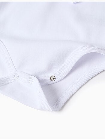 Pack de 4 bodies de algodón con estampado