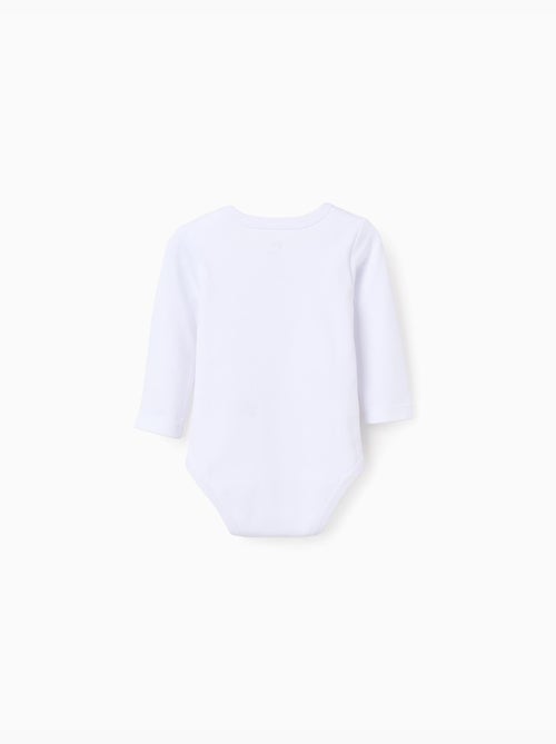 Pack de 4 bodies de algodón con estampado - Kiabi