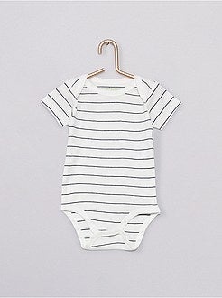 Pack de 4 bodies 'Eco-concepción' - Kiabi