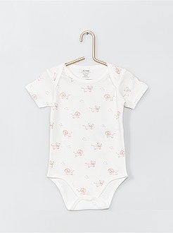 Pack de 4 bodies 'Eco-concepción' - Kiabi