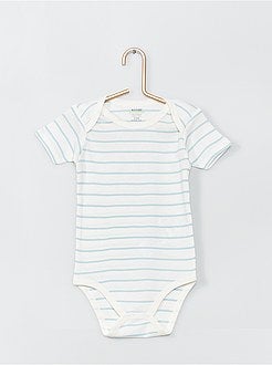 Pack de 4 bodies 'Eco-concepción' - Kiabi