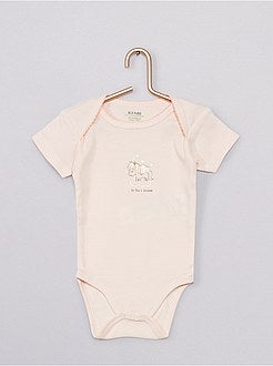 Pack de 4 bodies 'Eco-concepción' - Kiabi