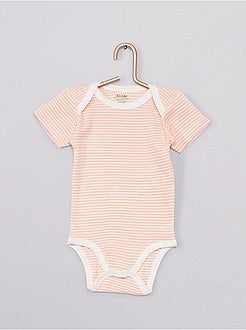 Pack de 4 bodies 'Eco-concepción' - Kiabi