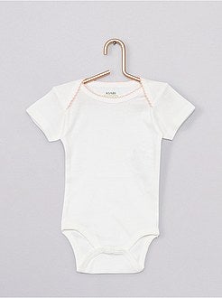 Pack de 4 bodies 'Eco-concepción' - Kiabi