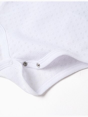 Pack de 4 bodies en algodón perchado