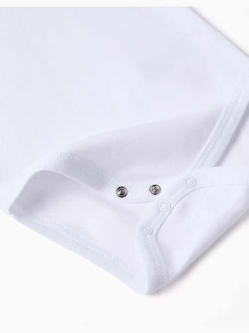 Pack de 4 bodies lisos sin mangas - Kiabi