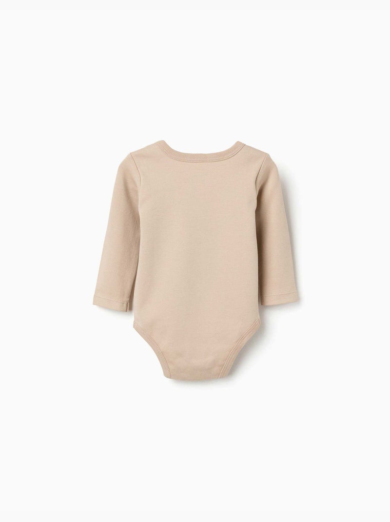 Pack de 4 bodies perchados con hombros en solapa Multicolor - Kiabi