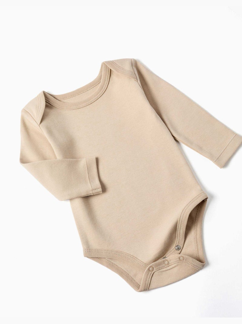 Pack de 4 bodies perchados con hombros en solapa Multicolor - Kiabi