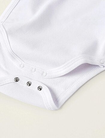 Pack de 4 bodies perchados de algodón