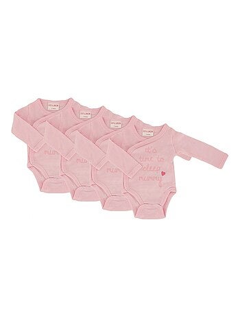 Pack de 4 bodys bebé