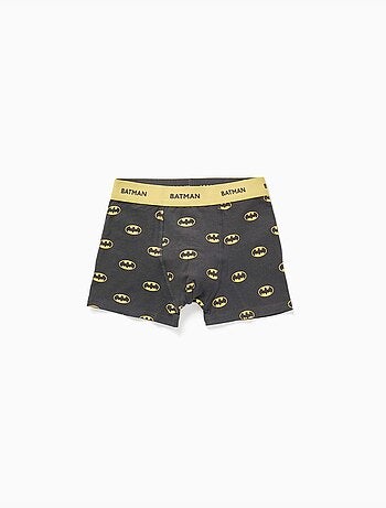 Pack de 4 bóxers de algodón con estampados batman y superman