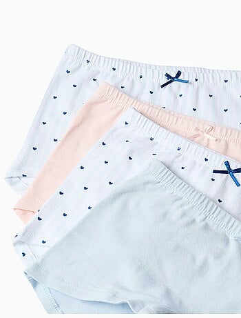 Pack de 4 bóxers de algodón lisos/estampados