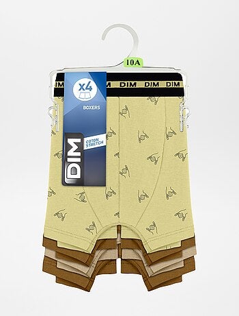 Pack de 4 bóxers 'DIM'