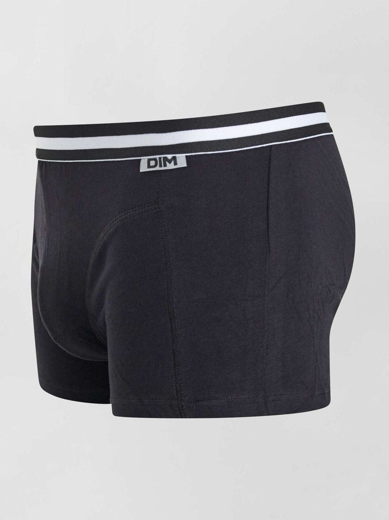 Pack de 4 boxers ecodim 'DIM' negro - Kiabi
