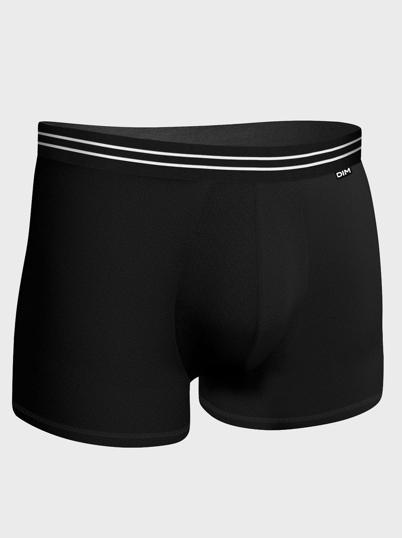 Pack de 4 boxers ecodim 'DIM' negro - Kiabi