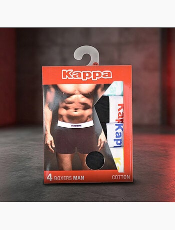 Pack de 4 Boxers Hombre KAPPA - Algodón, Estuche Regalo