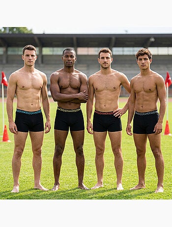 Pack de 4 Boxers Hombre KAPPA - Algodón, Estuche Regalo