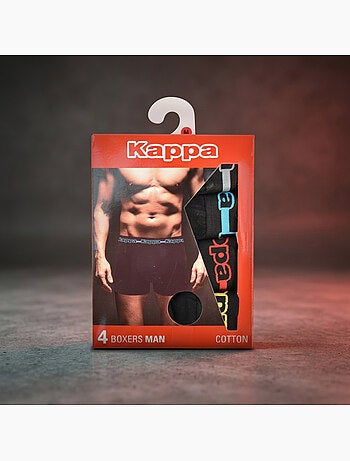 Pack de 4 Boxers Hombre KAPPA - Algodón, Estuche Regalo