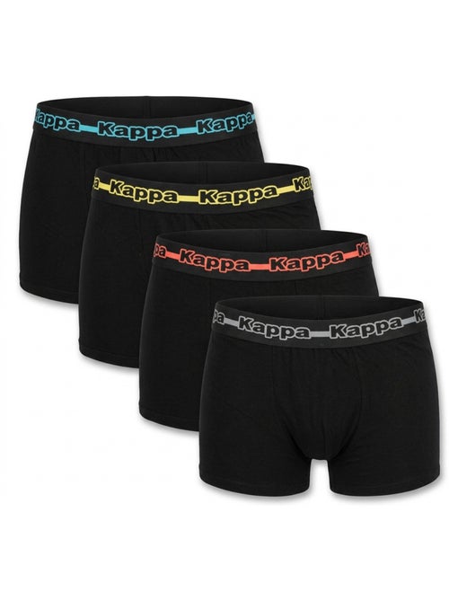 Pack de 4 Boxers Hombre KAPPA - Algodón, Estuche Regalo - Kiabi Pack de 4 Boxers Hombre KAPPA - Algodón, Estuche Regalo - Kiabi