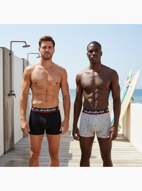 Pack de 4 boxers hombre quiksilver licencia oficial caja regalo - Kiabi Pack de 4 boxers hombre quiksilver licencia oficial caja regalo - Kiabi
