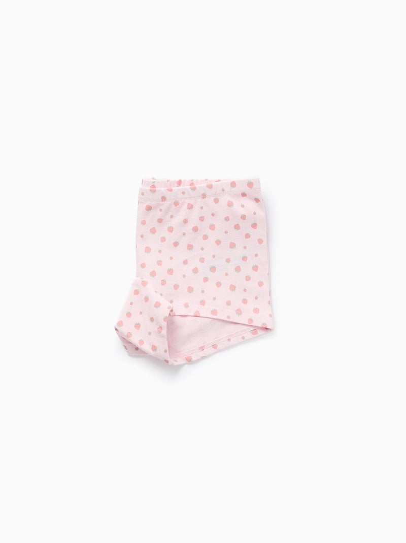Pack de 4 bóxers lisos/estampados Rosa/Verde - Kiabi