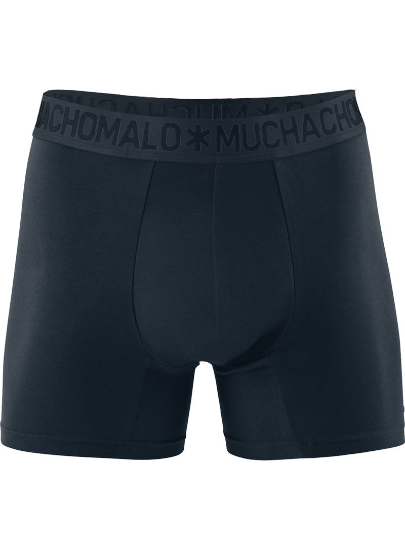 Pack de 4 bóxers Muchachomalo Azul Negro - Kiabi