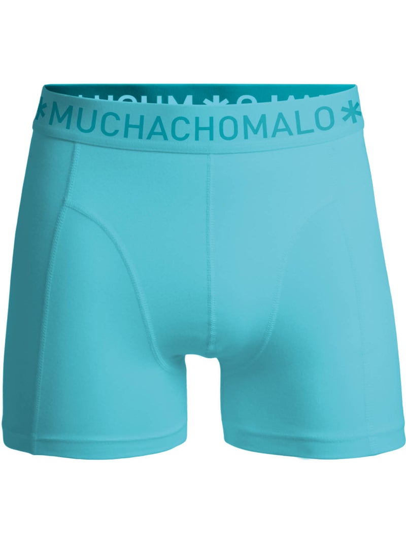 Pack de 4 bóxers Muchachomalo Azul Verde Azul - Kiabi